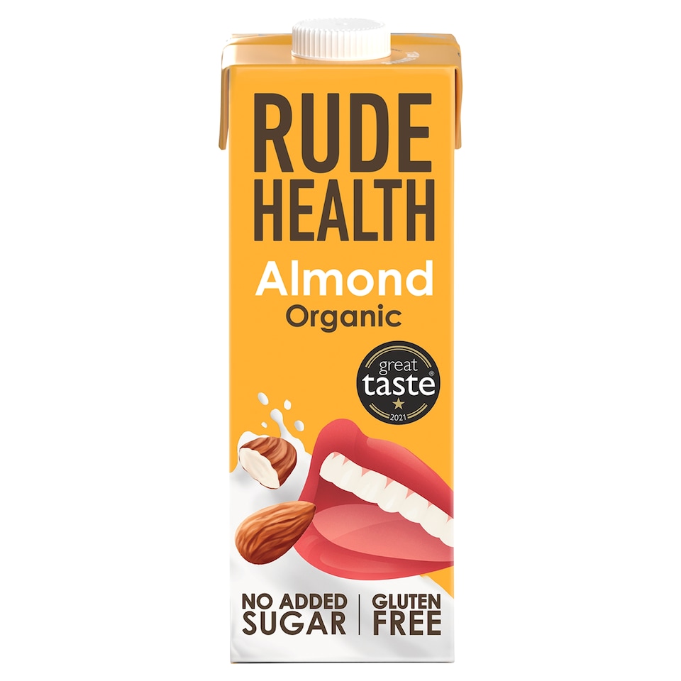 image 1 of Rude Health Organic Almond Longlife Dairy Free Drink 1L