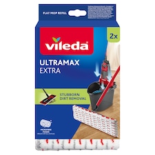 Vileda Ultramax Extra Flat Mop Refill 2 pcs
