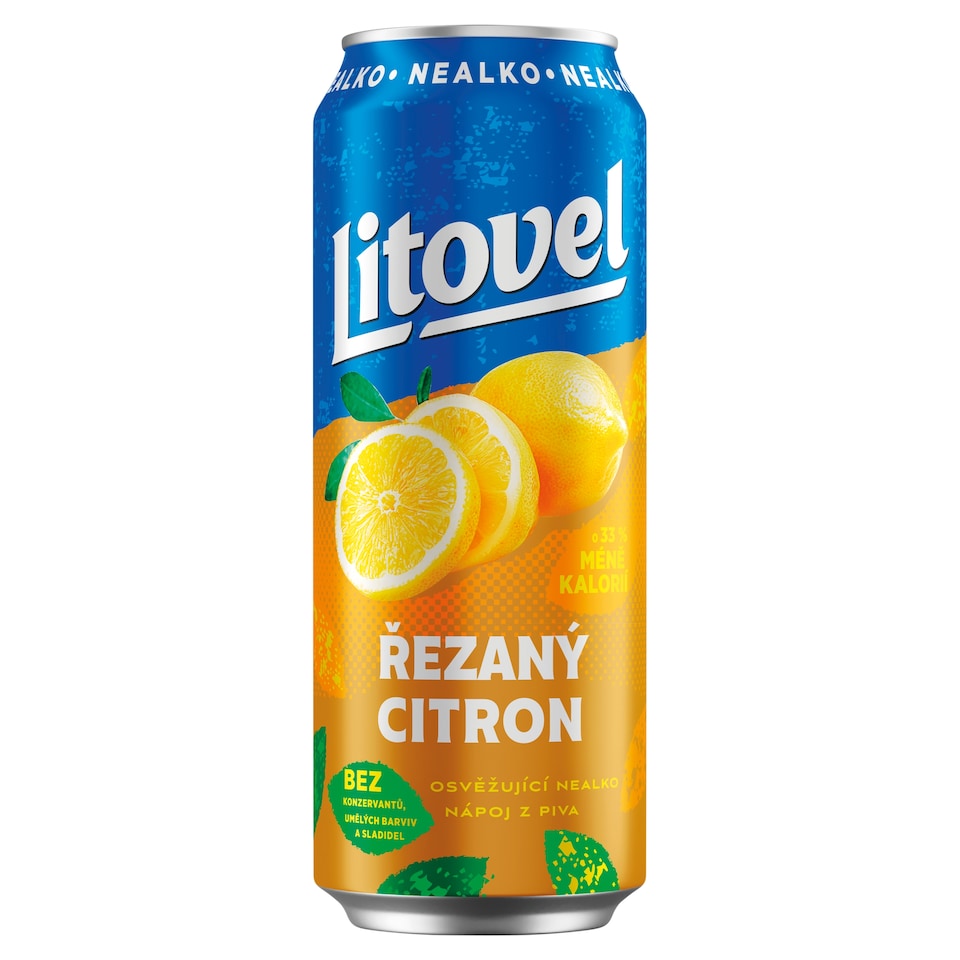Litovel Nealko řezaný citron 0,5l