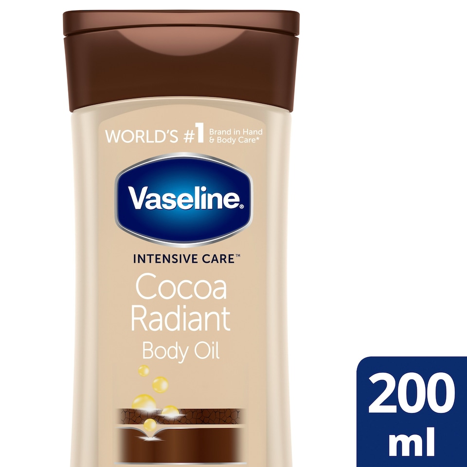 image 1 of Vaseline Cocoa Body Oil Gel 190ml
