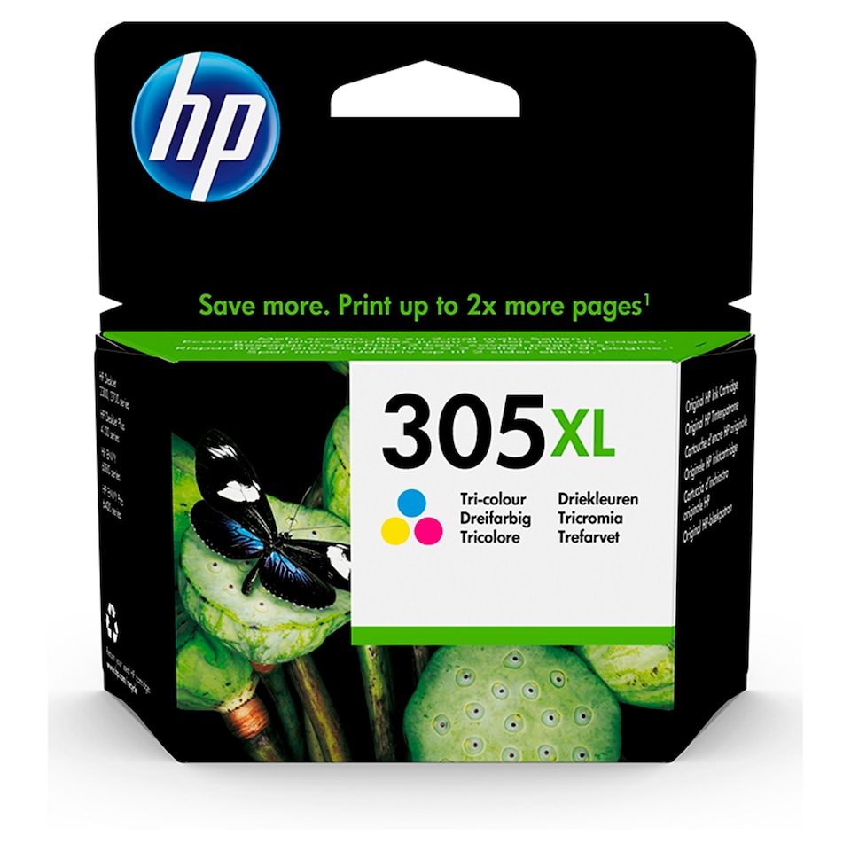 image 1 of Hp 305 Xl Colour Printer Ink Cartridge