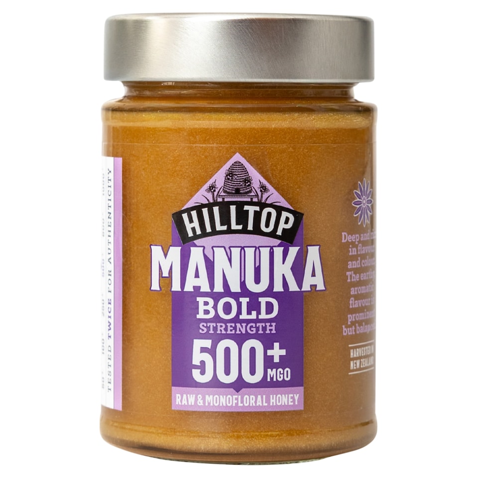 Hilltop Premium Manuka Honey 500+ Mgo 225G