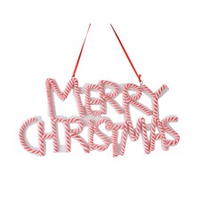 Home & Styling Merry Christmas Candy Cane Hanging Dec 
