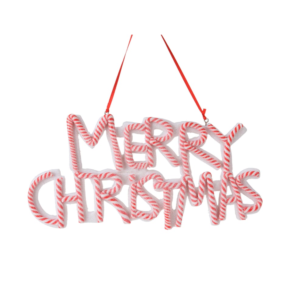 Home & Styling Merry Christmas Candy Cane Hanging Dec 