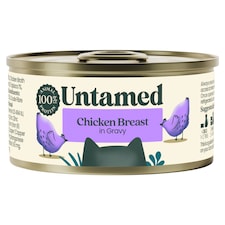 Untamed Chicken Breast in Gravy Cat Food 75G