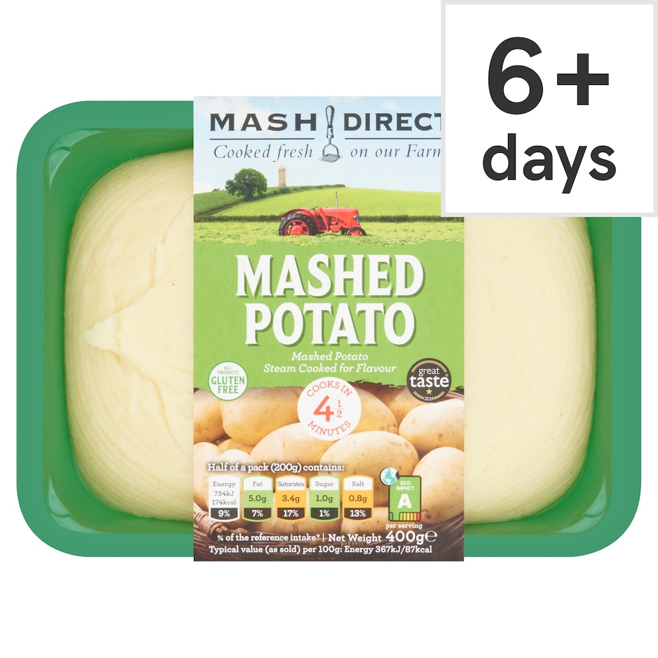 Mash Direct Mashed Potato 400G