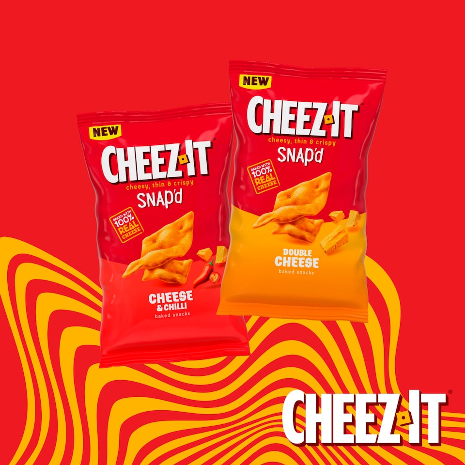 image 1 of Cheez-It SNAP'D Cheese & Chilli 120g