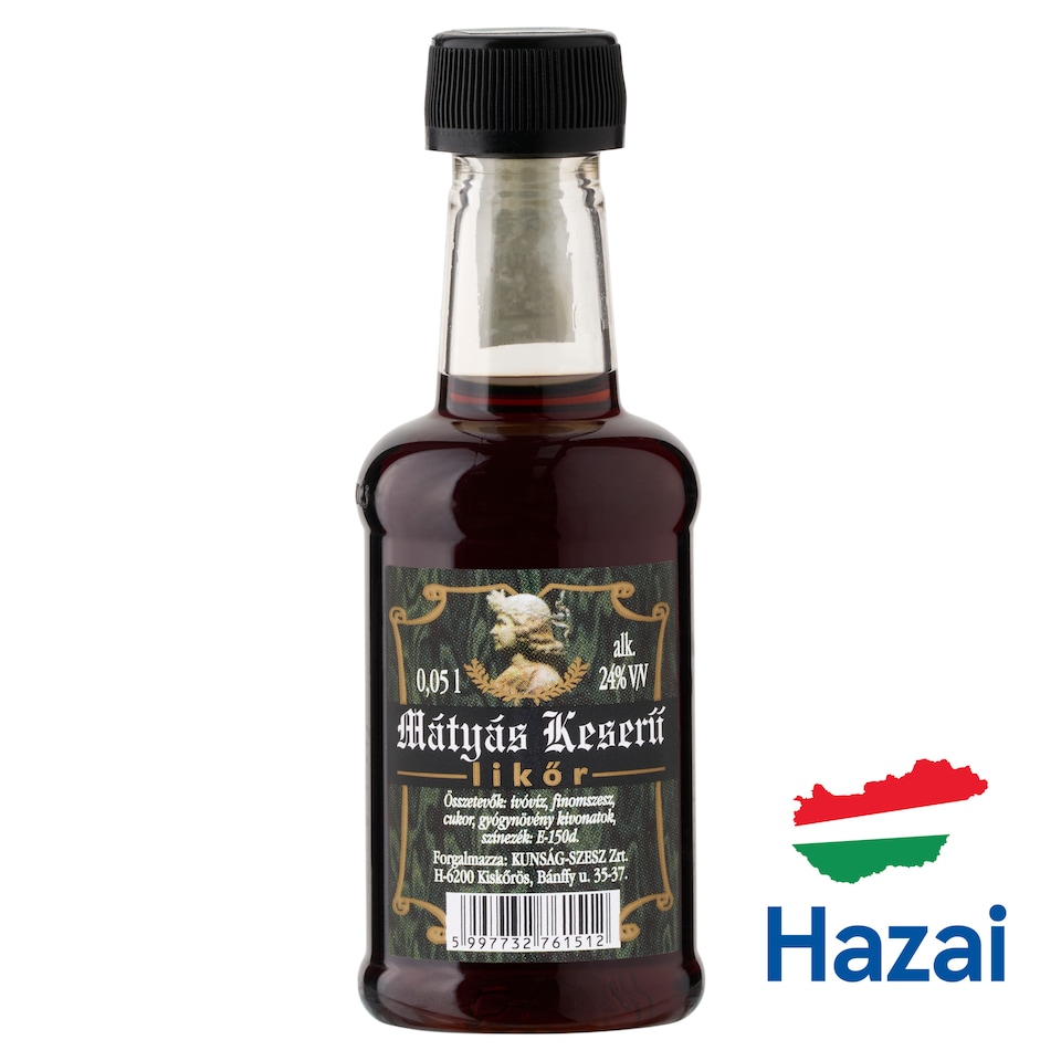 Mátyás keserű likőr 24% 0,05 l