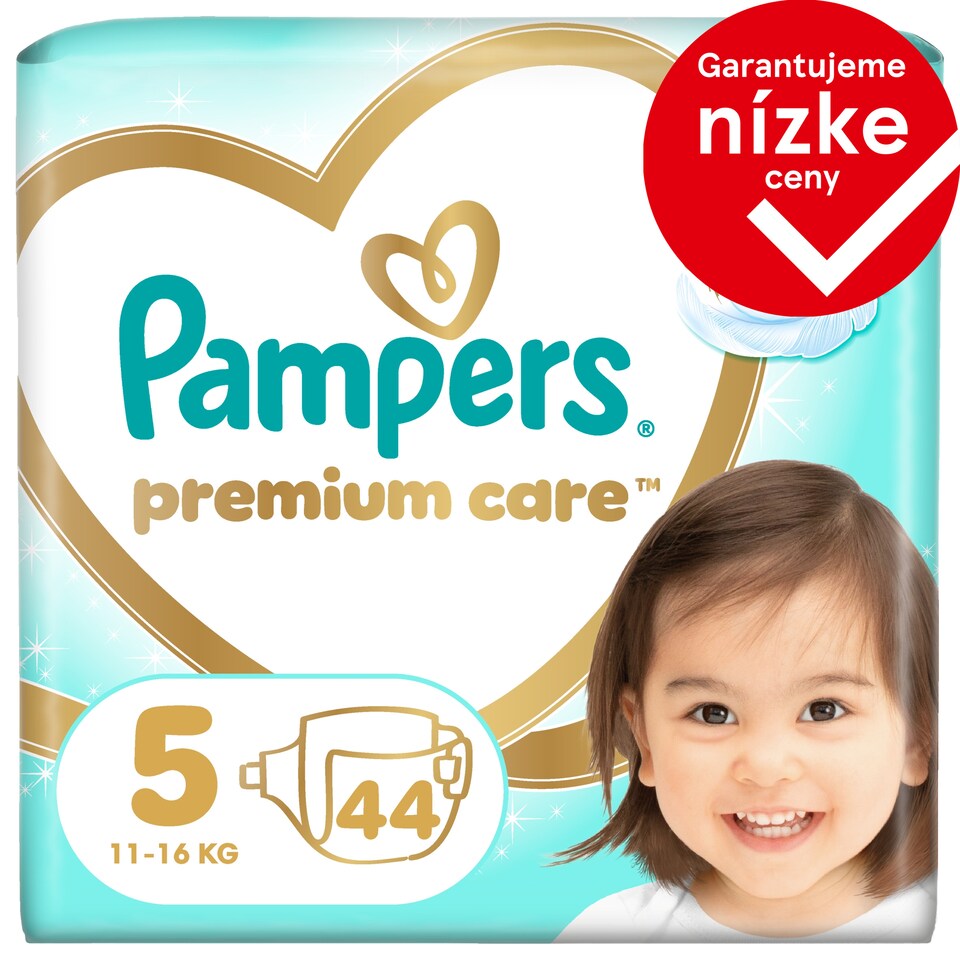 image 1 of Pampers Premium Care Size 5, 44 Nappies, 11kg-16kg