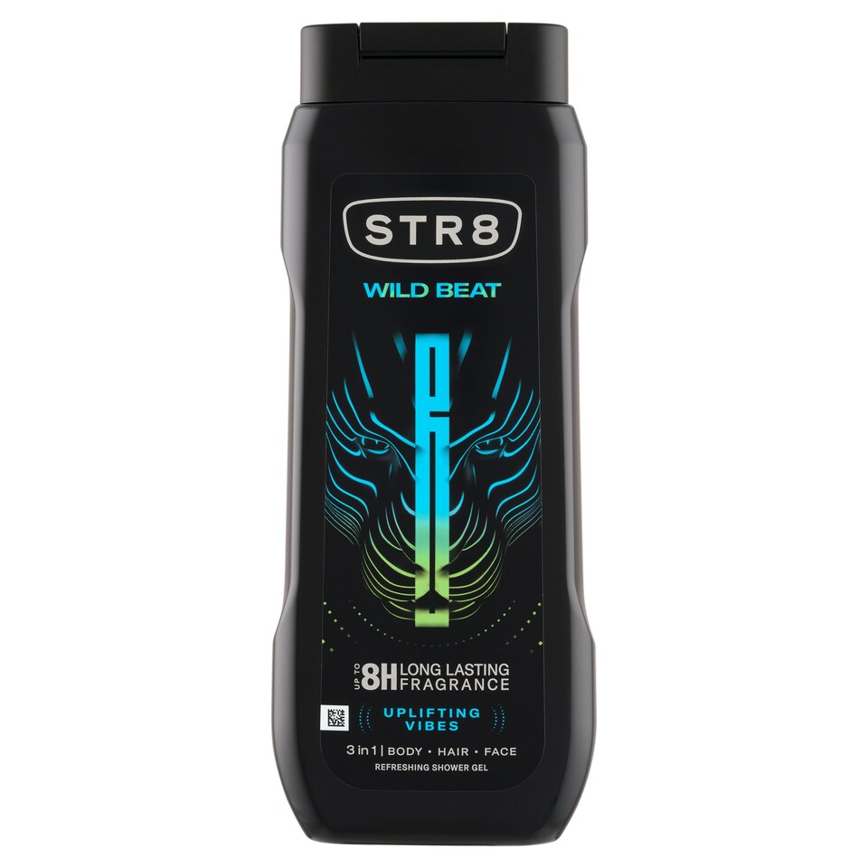 obrázok 1 z STR8 Wild Beat osviežujúci sprchový gél 3 v 1 400 ml