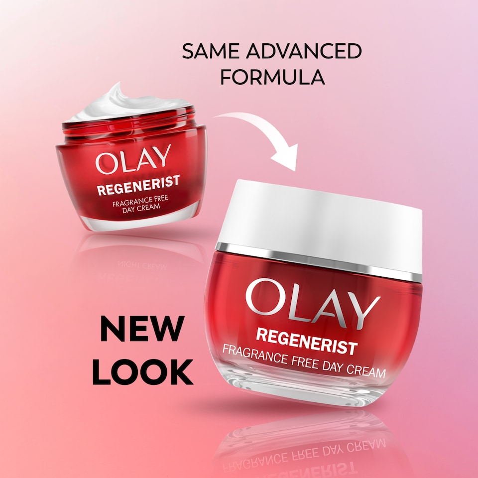 image 1 of Olay Regenerist Fragrance Free Day Cream Moisturiser 50ml