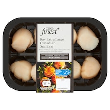 Tesco Finest Raw Extra Large Scallops 120G
