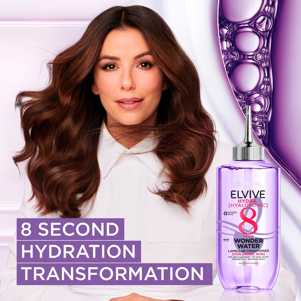 image 1 of L'oreal Elvive Hydra Hyaluronic Wonder Water Conditioner 200ml