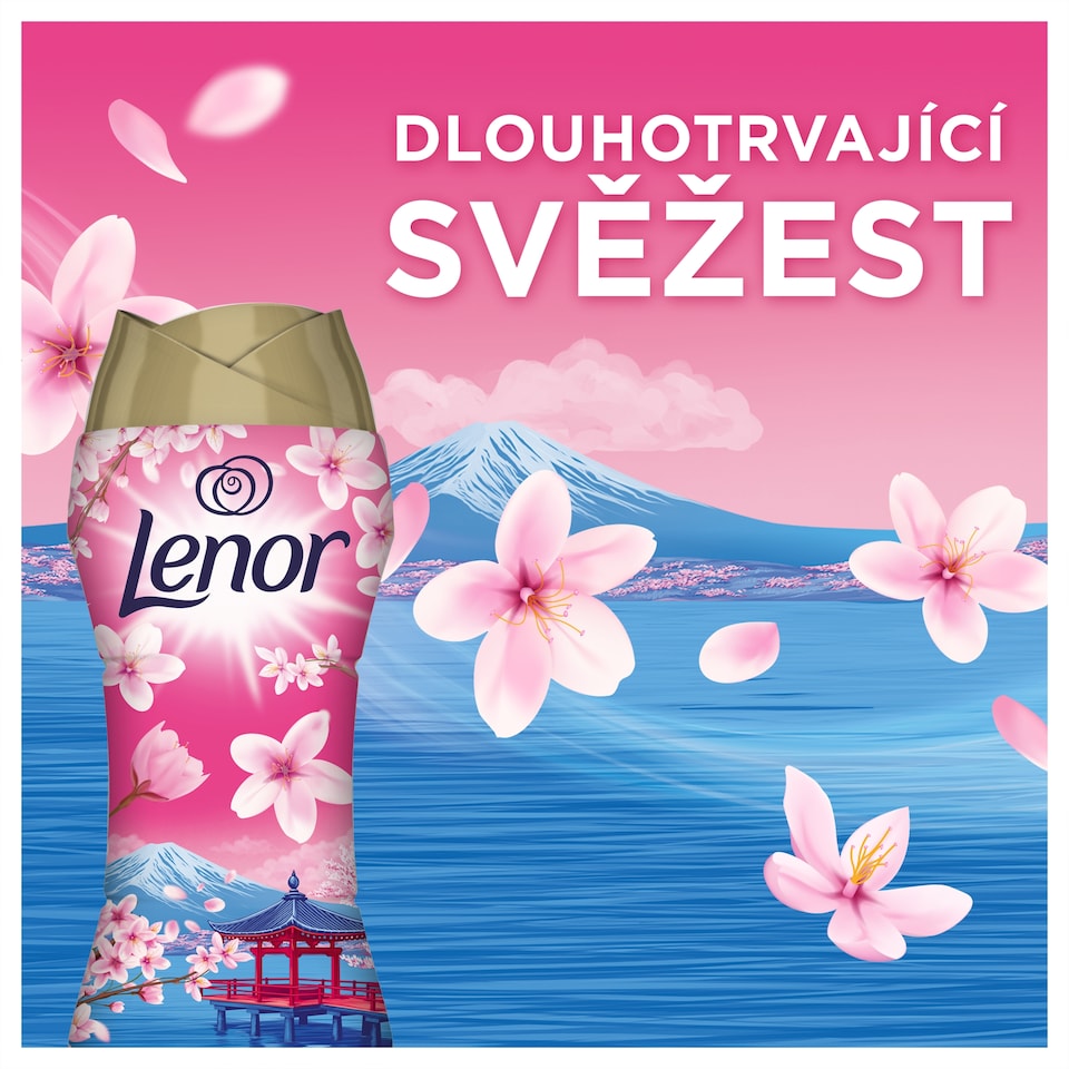 Obrázek 1 pro produkt Lenor Vonné Perličky 195 g, Japanese Blossom