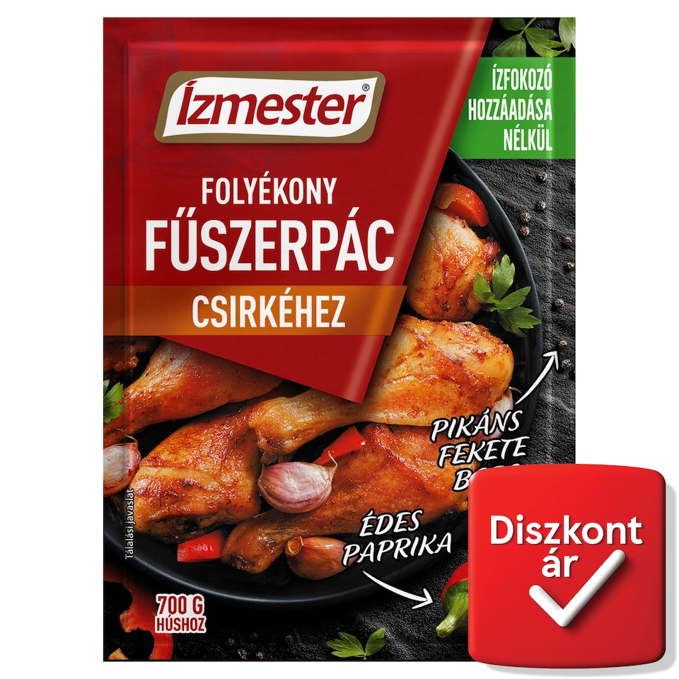 Ízmester folyékony fűszerpác csirkéhez 80 ml  1. kép