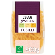 Tesco Free From Fusilli 500g