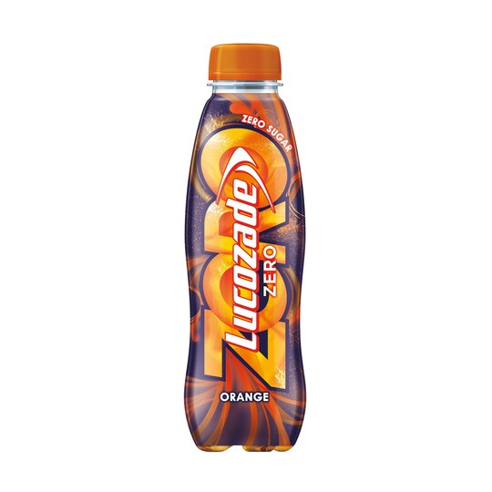 Lucozade Energy Zero Orange 380Ml Tesco Groceries