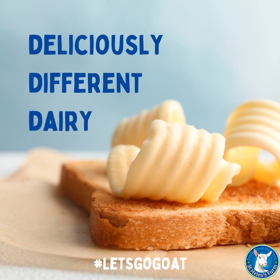 image 1 of St Helens Farm Goats Butter 250G