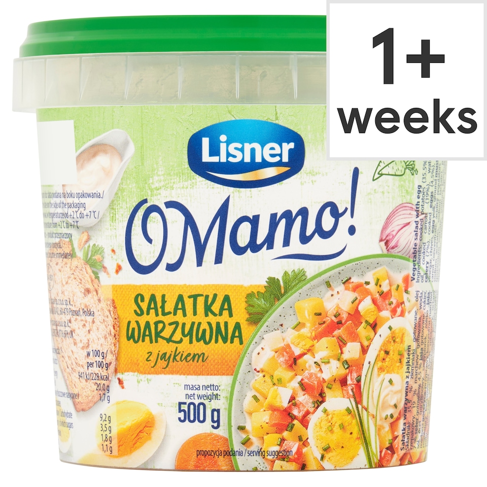 Lisner Vegetable Salad With Egg 500G