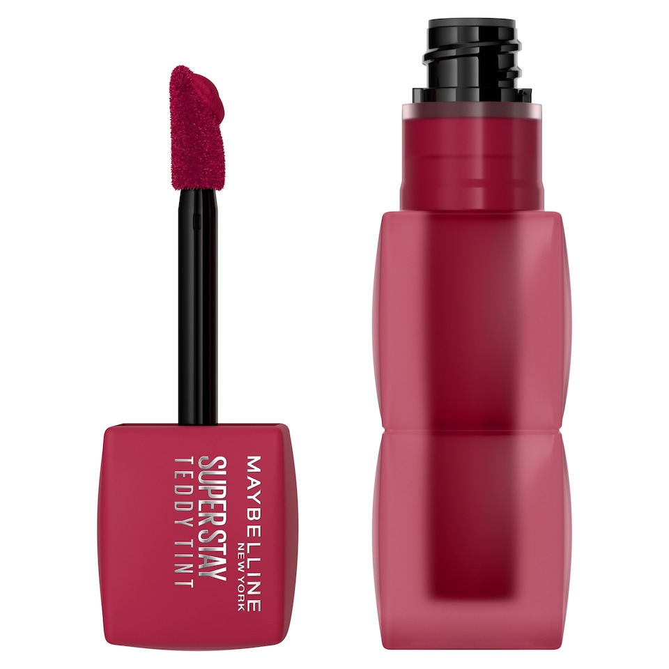 image 1 of Maybelline Super Stay Teddy Tint Lip Tint, 50 Wild at Heart, 5ml