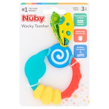 Nuby Wacky Teether Clip Strip