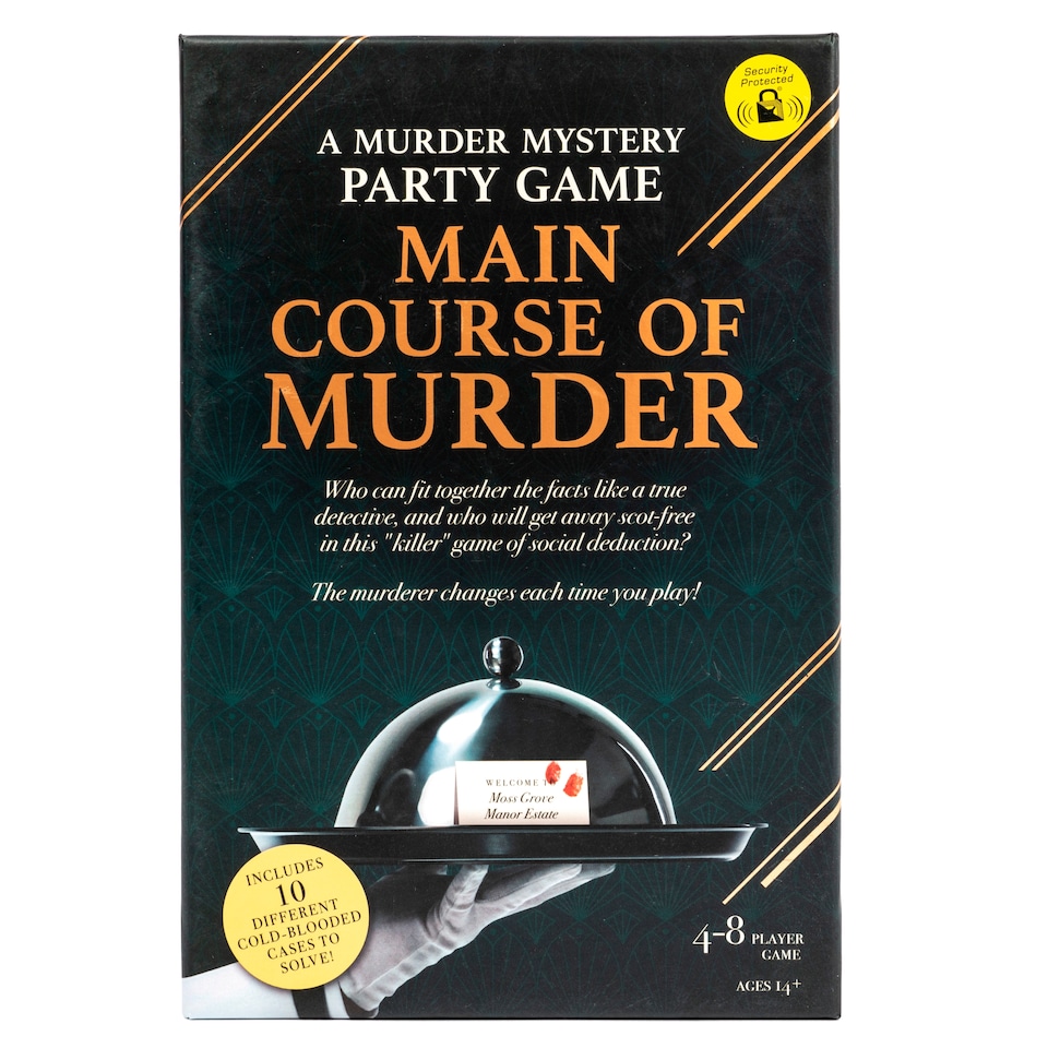 image 1 of Main Course of Murder Game Christmas Gift