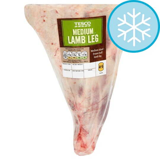 Tesco Medium Lamb Leg 1.4Kg Tesco Groceries