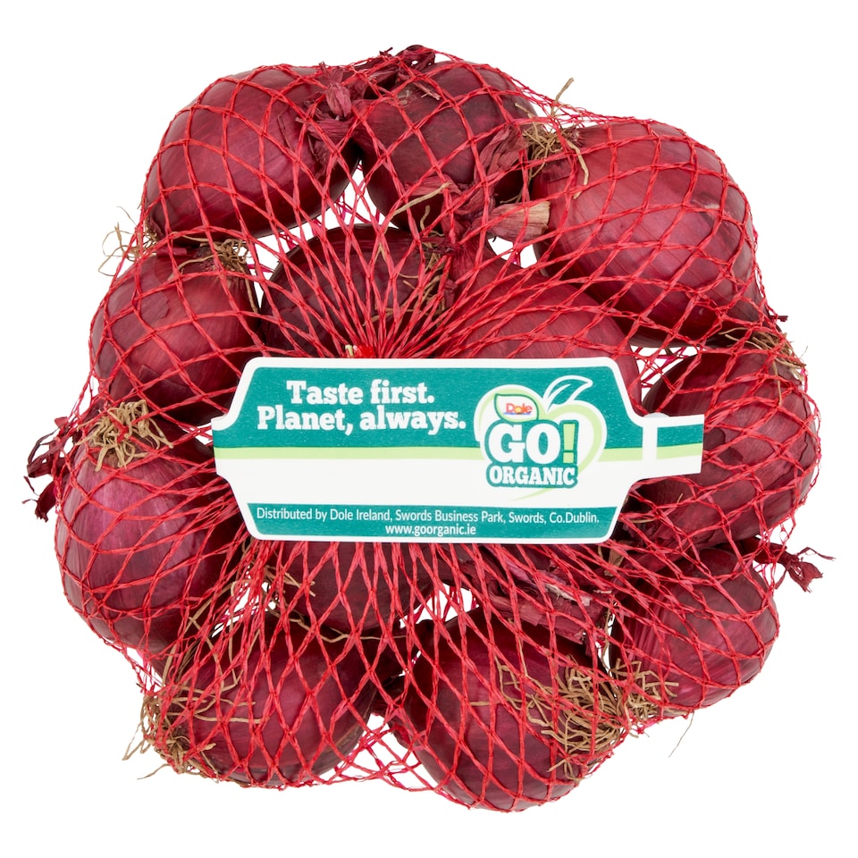Dole Go Organic Red Onion 500g
