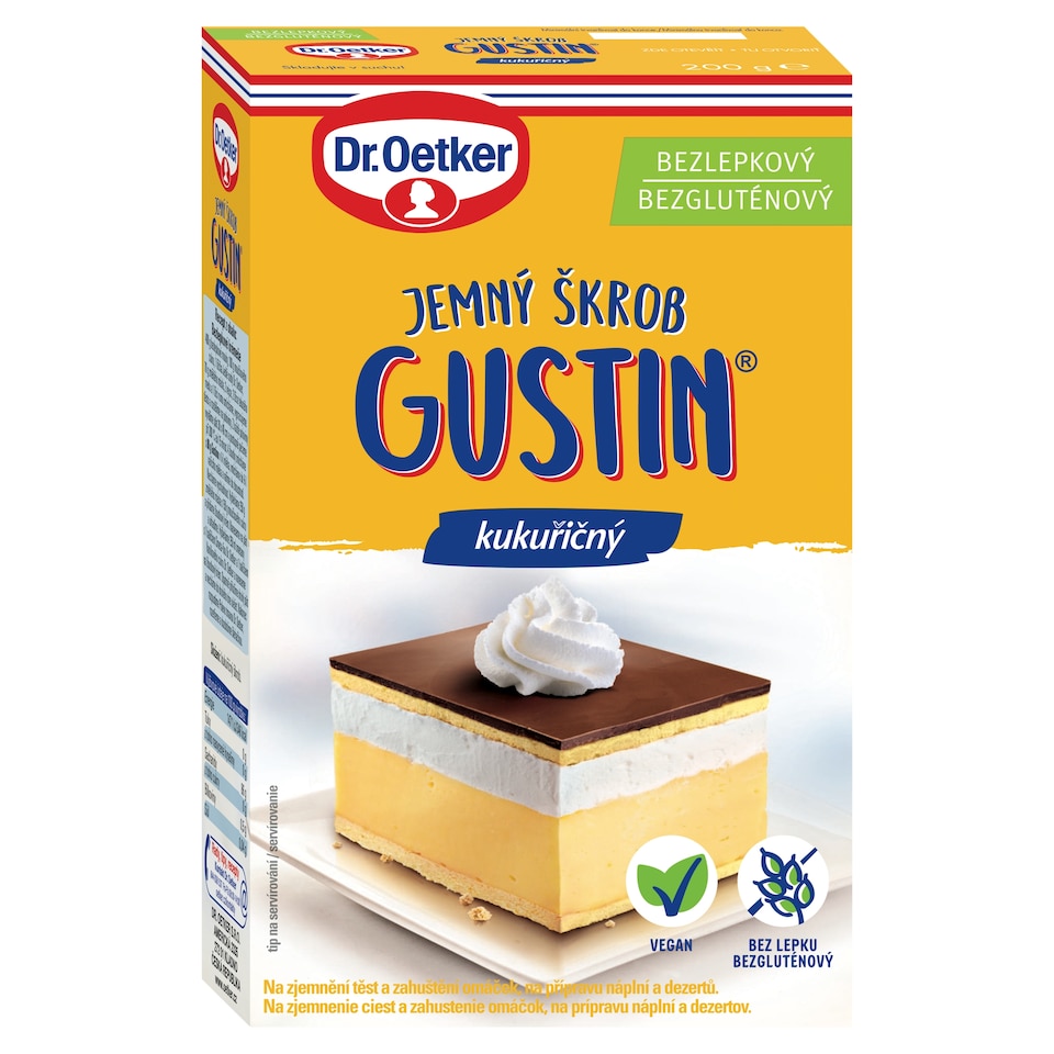 Dr. Oetker Gustin jemný kukuřičný škrob 200g