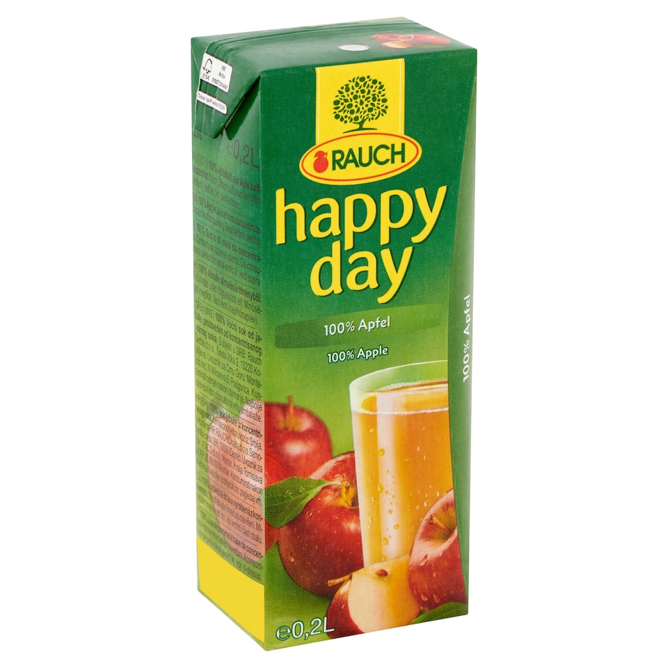 image 1 of Rauch Happy Day 100% Apple Juice 0,2 l