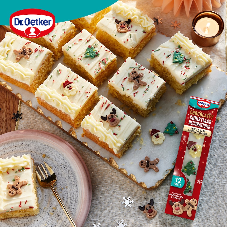 image 1 of Dr. Oetker Chocolatey Christmas Decorations 14g