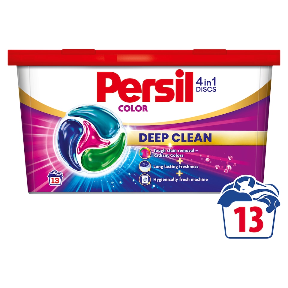 Persil Discs 4in1 Color dávkovaný prací prostriedok 13 praní 214,5 g