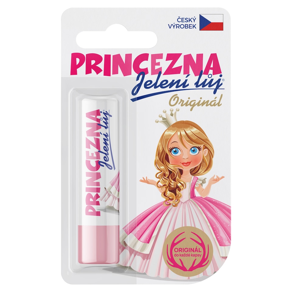 Jelení lůj Originál pomáda na pery princezná