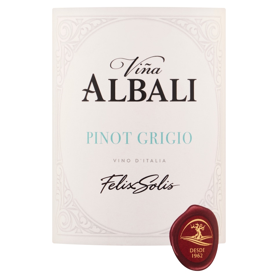 image 1 of Vina Albali Pinot Grigio 75Cl
