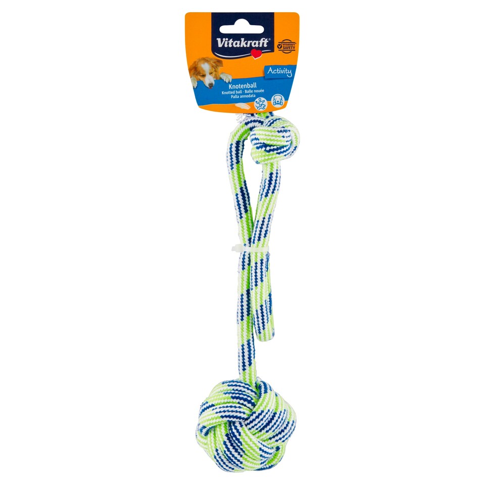 image 1 of Vitakraft Activity Knotted Ball 1 pc