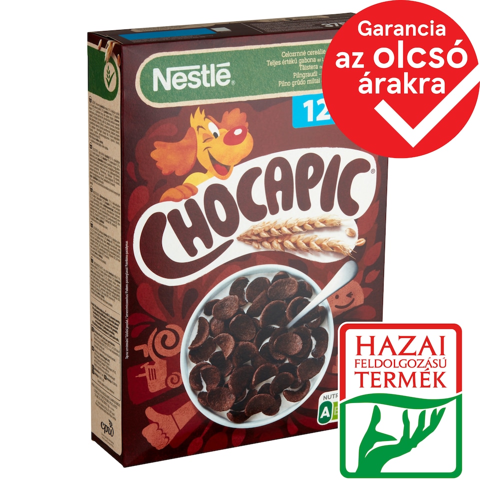 Nestlé Chocapic Crunchy Chocolate-Flavored Cereal with Vitamins and Minerals 375 g