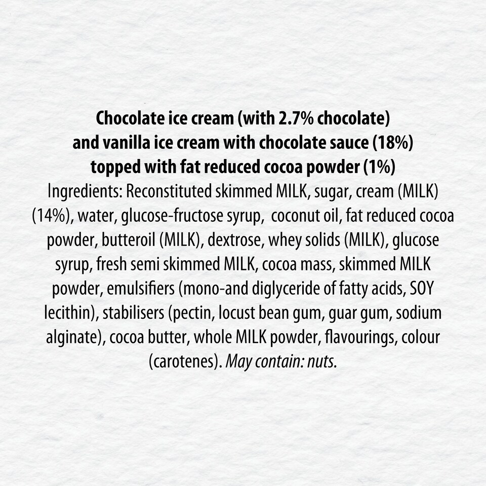 image 1 of Carte D'or Les Supremes Parfait Ice Cream Dessert 260Ml