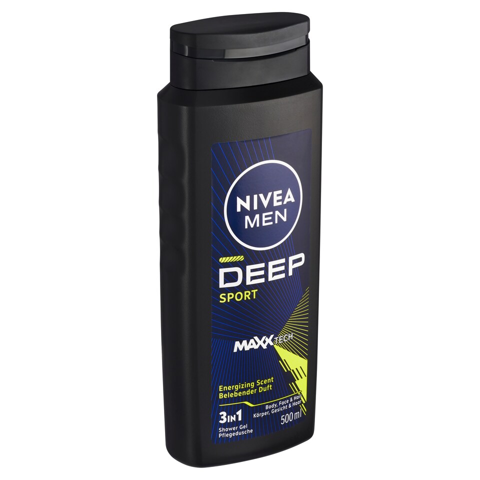 obrázok 1 z Nivea Men Deep Sport Sprchovací gél 500 ml