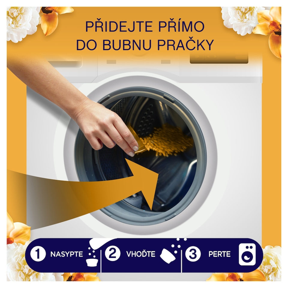 Obrázek 1 pro produkt Lenor Vonné Perličky 495gGold Orchid & Vanilla