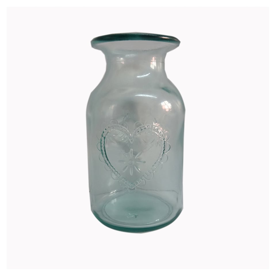 F&F Home Heart Recycled Vase
