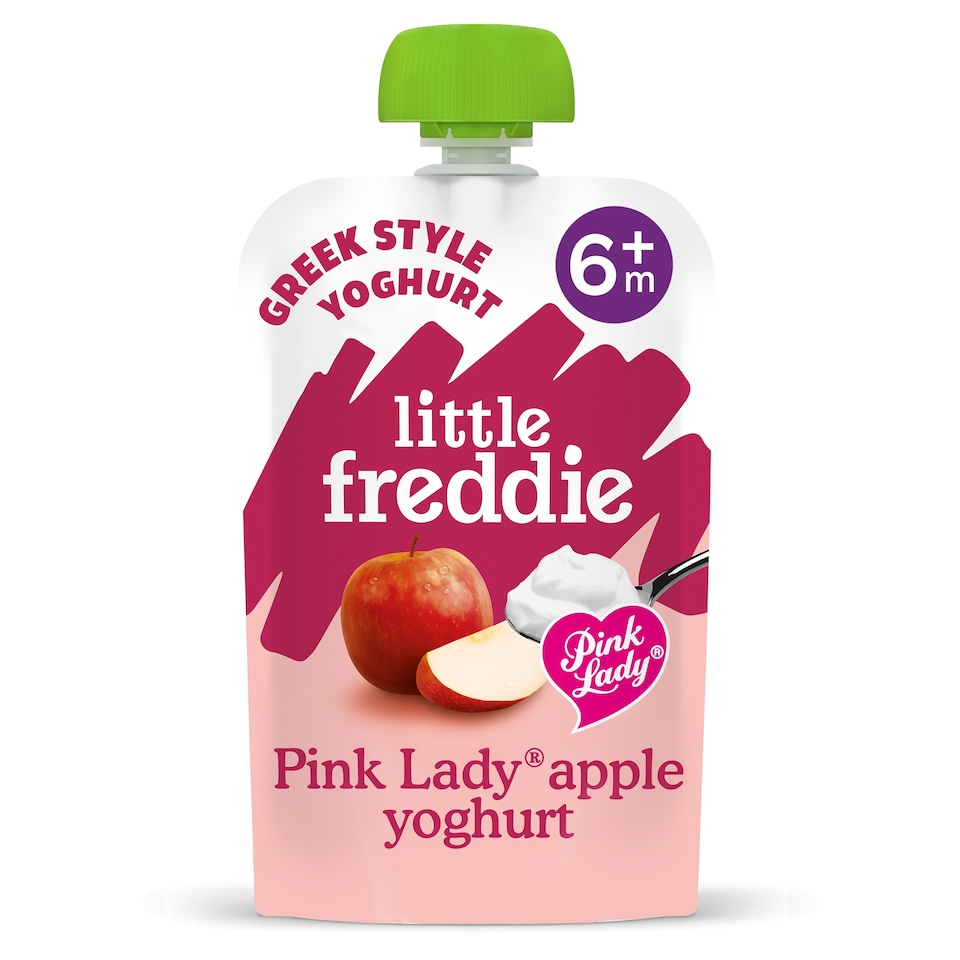 Little Freddie Greek Style Yoghurt - Pink Lady Apple 100g