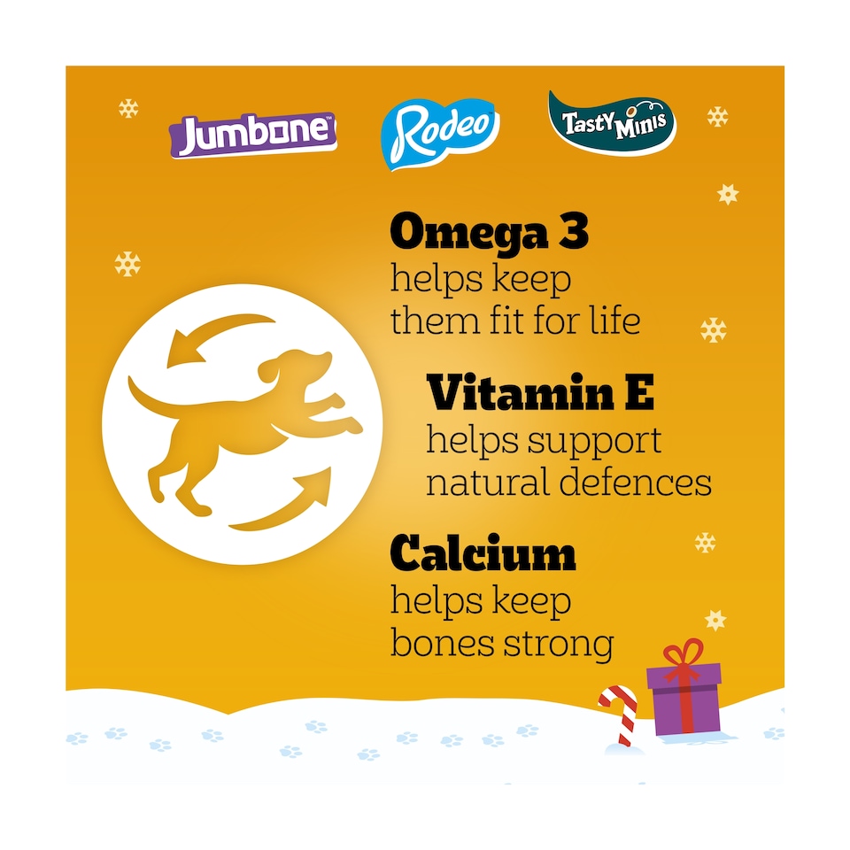 image 1 of Pedigree Christmas Stocking Dog Treats 367G