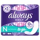 image 1 of Always Daily Fresh Normálne balené, 0 % parfumov a farbív 20 ks