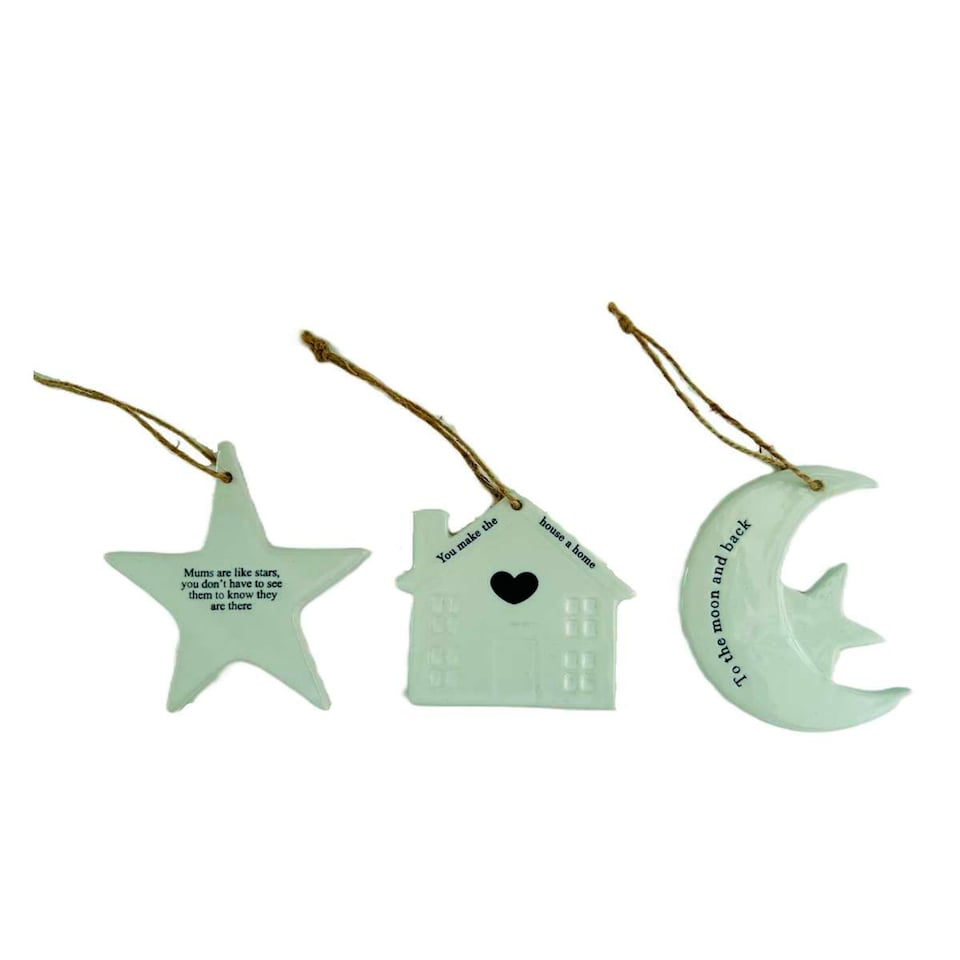 Bayswood Mother's Day Ceramic Sentiment Assortment