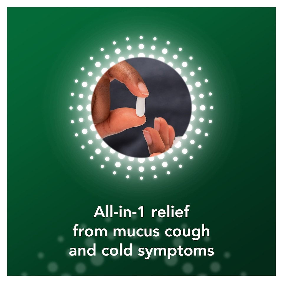 image 1 of Benylin Mucus Cough & Cold All In One Relief Tablets - 16s