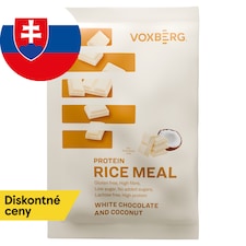 Voxberg Sypká zmes na prípravu ryžovej kaše s príchuťou bielej čokolády a so strúhaným kokosom 60 g