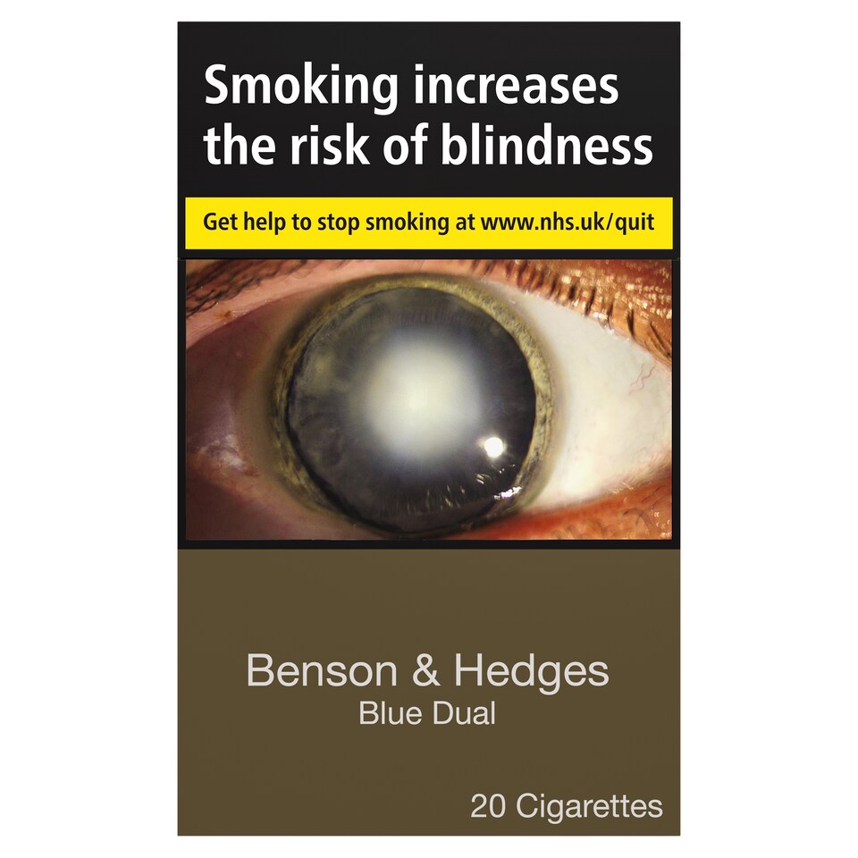 Benson & Hedges Blue Dual Cigarettes 20 Pack