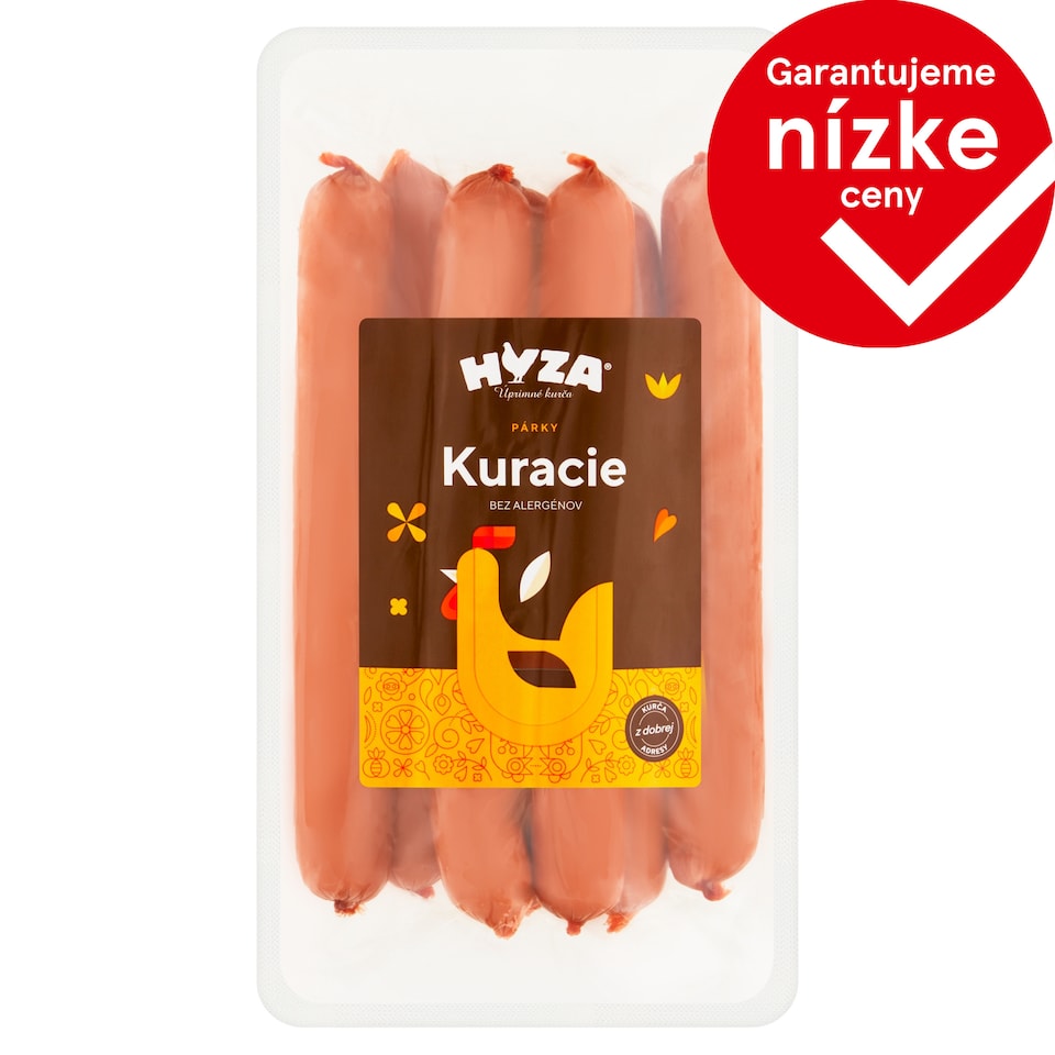 Hyza Kuracie párky 400 g