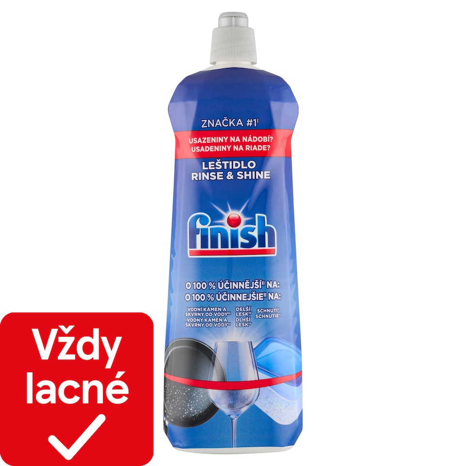 obrázok 1 z Finish Rinse & Shine leštidlo 800 ml