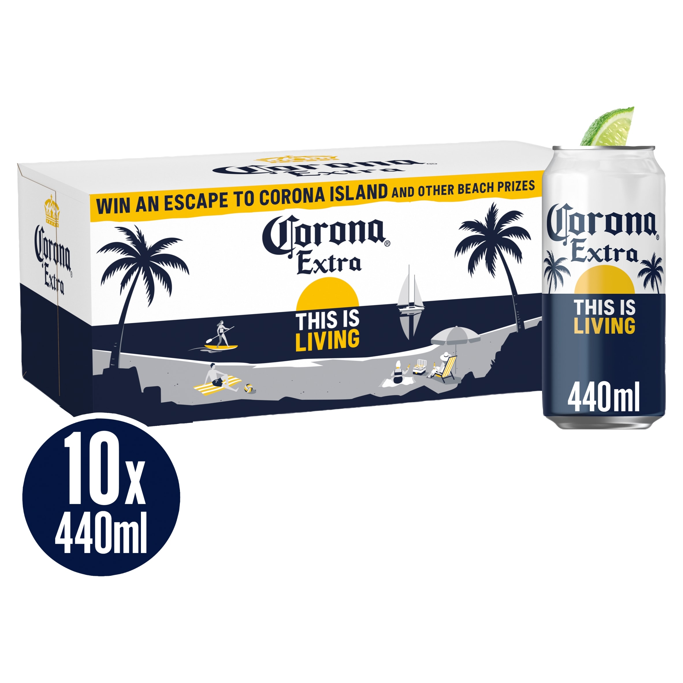 Corona Extra La Cerveza Mas Fina 10x440ml